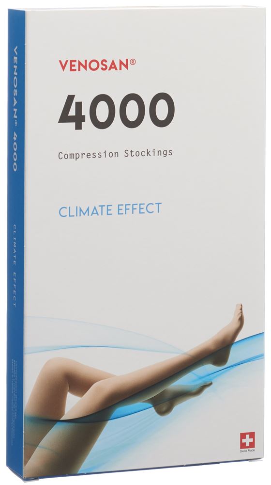 VENOSAN 4002 A-D KKL2 S kurz offen black 1 Pa | Compression