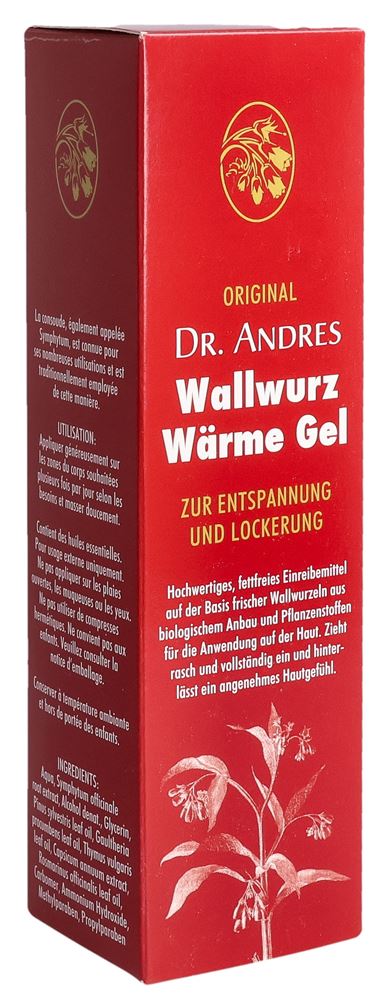 ANDRES Gel Consoude Chauffant 100g | Soulagement