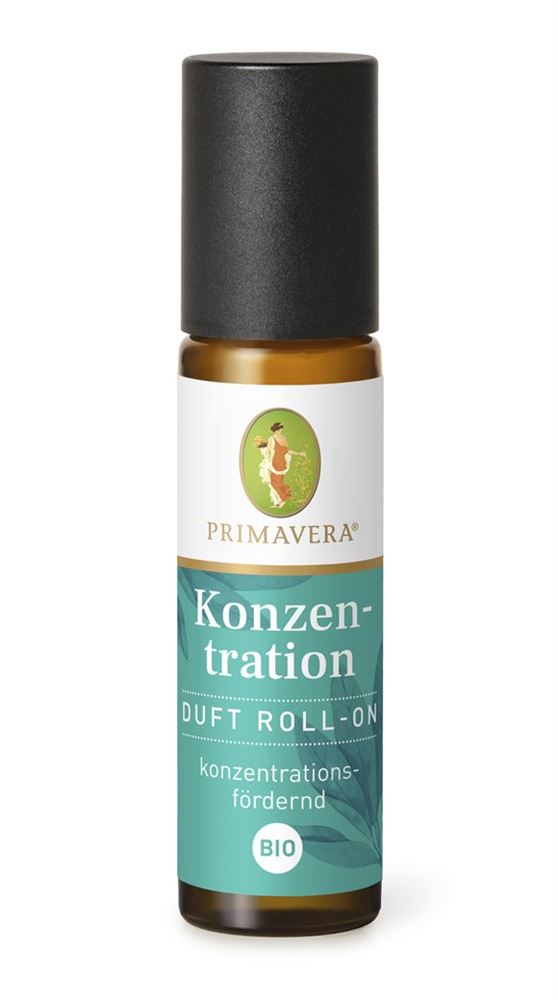 PRIMAVERA Roll-on Concentration Bio 10ml | Mental