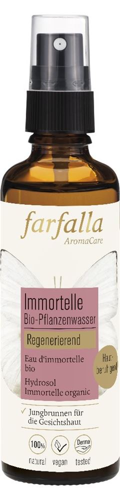 FARFALLA Eau Immortelle Bio 75ml | Soin Revitalisant