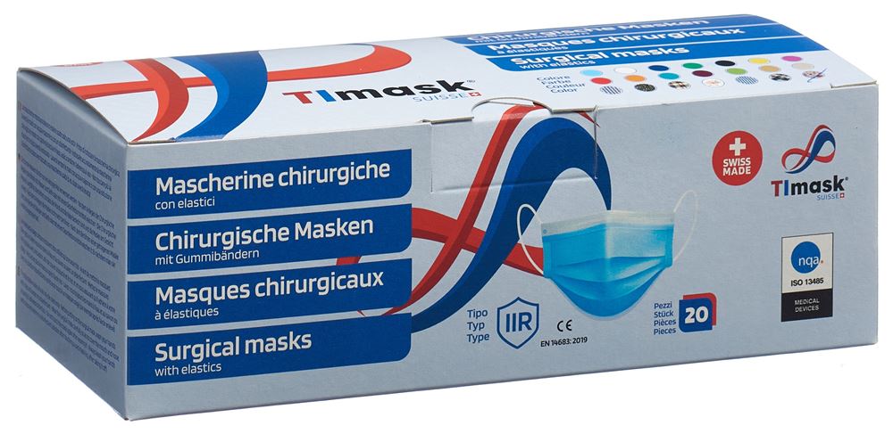 TIMASK Masque médical IIR St-Valentin 20 pièces | Amour