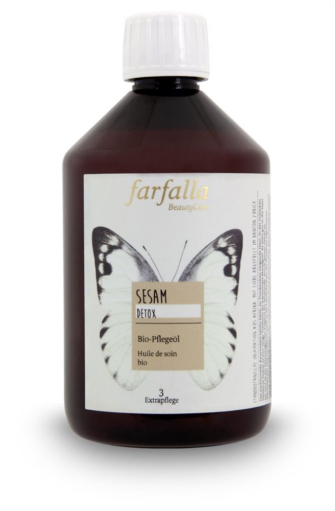 FARFALLA Bio-Pflegeöl Sesam Huile 500ml | Équilibrant