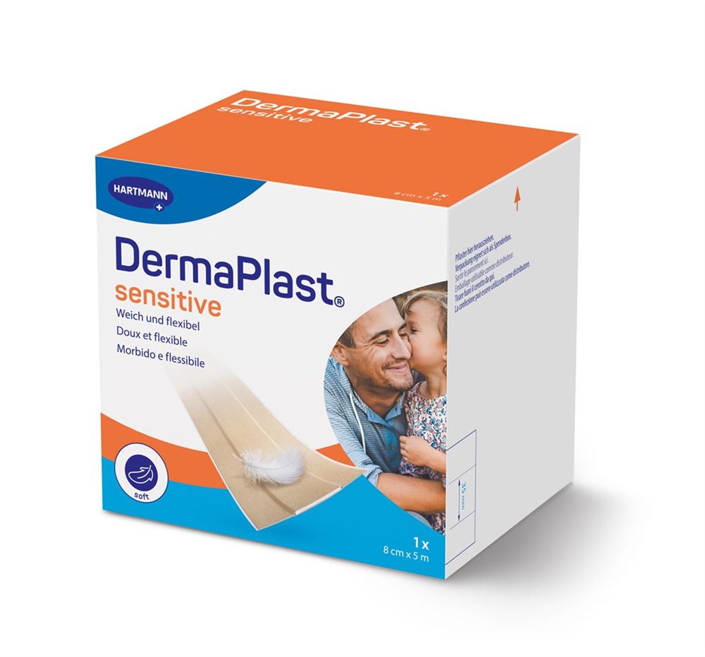DERMAPLAST Sens Pansements Rapides 8cmx5m | Protection