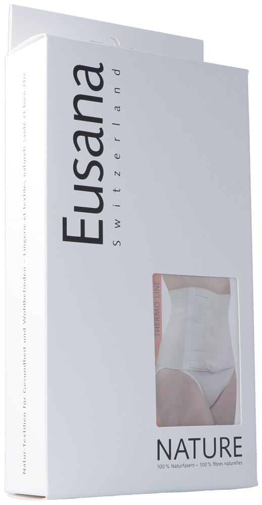 EUSANA Nierenwärmer Velcro S Ivoire | Maintien