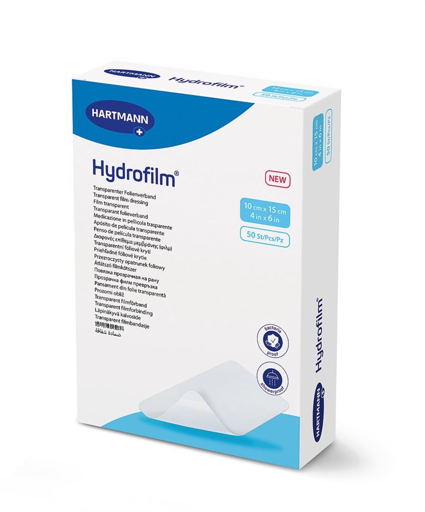 HYDROFILM Pansement Transparent | 50 pièces