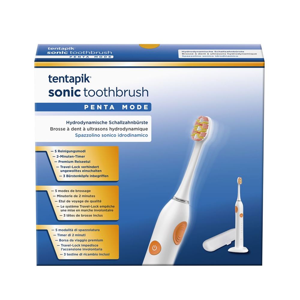 TENTAPIK Brosse Sonique Penta Mode | Hygiène