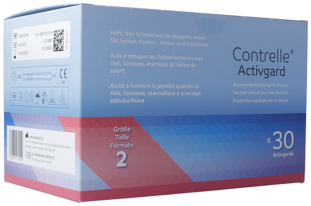 CONTRELLE Activgard Pessaire Gr2 | 30 pièces