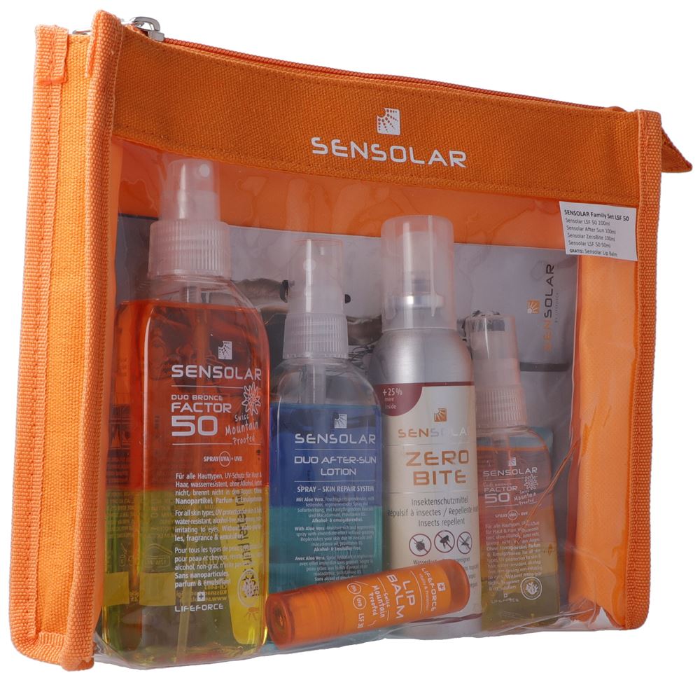 SENSOLAR Family Set LSF50 | Protection Solaire Famille