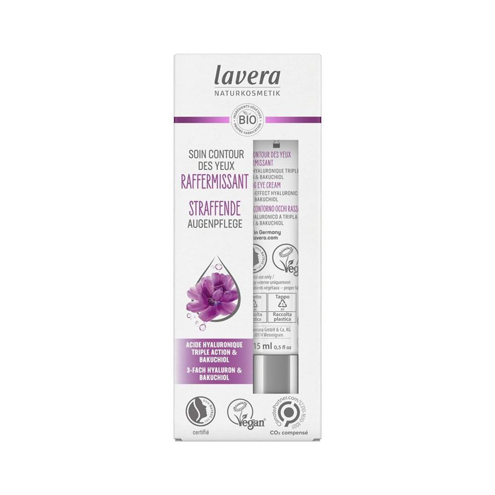 LAVERA Soin Yeux Raffermissant 15ml | Anti-rides