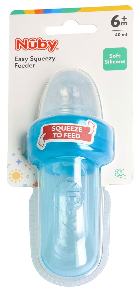 NUBY Easy Squeezy Doseur Nourriture 40ml | 6+ Mois