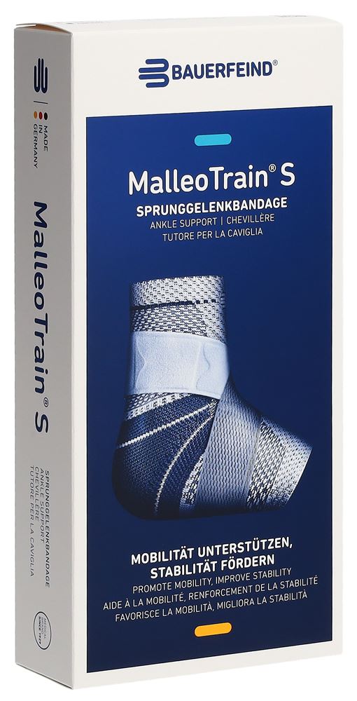 BAUERFEIND MalleoTrain S Aktivband Gr6 Gauche | Soutien Cheville