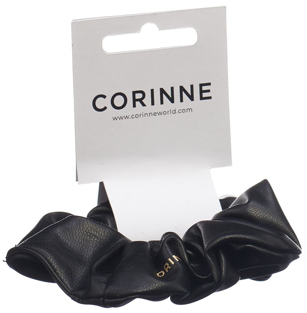 CORINNE Scrunchie Vegan Black | Confort