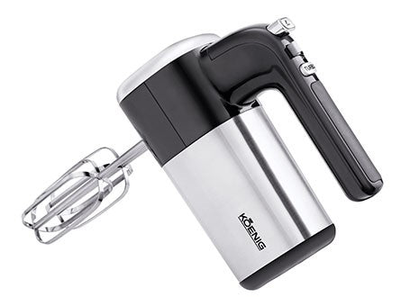 KOENIG Handmixer Steel Line | Puissant &amp; Polyvalent