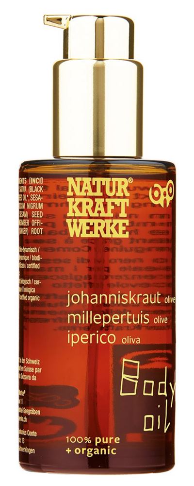 NATURKRAFTWERKE Huile Corps Millepertuis Bio 100ml | Nourrissant