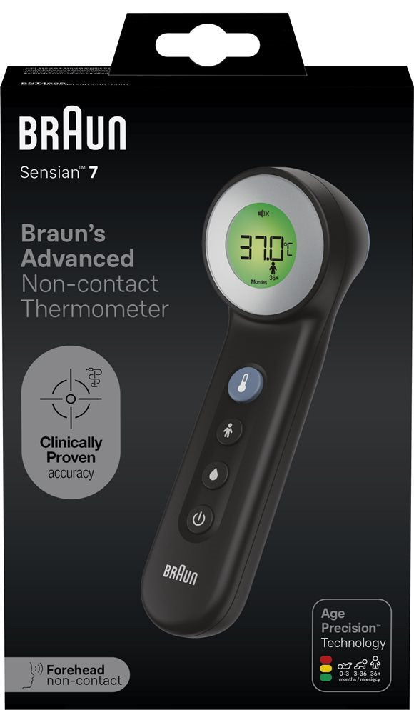 BRAUN Sensian 7 BNT400B Thermomètre | Précis