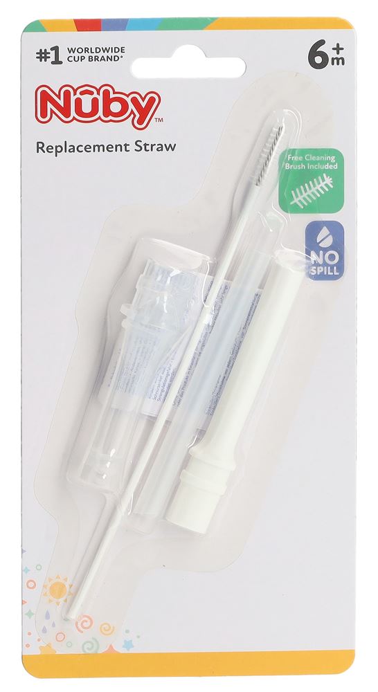 NUBY Pailles Remplacement | Longues, Silicone