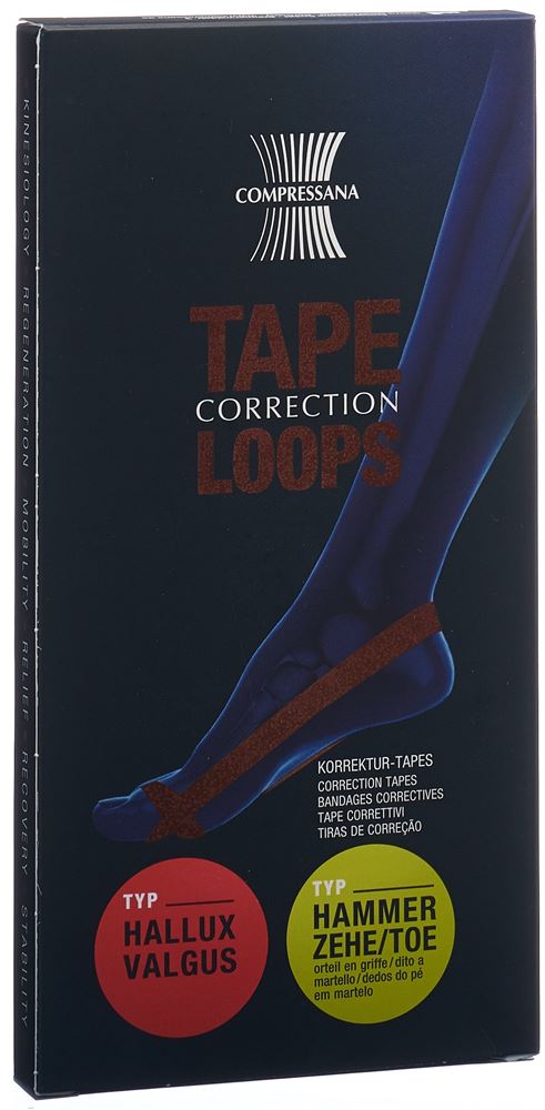 COMPRESSANA TAPE LOOPS GrII diamant 1 Paire | Bande