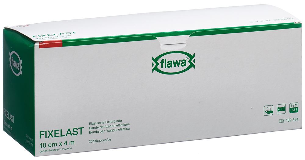 FLAWA Fixelast 10cmx4m Cellux 20p | Bandage
