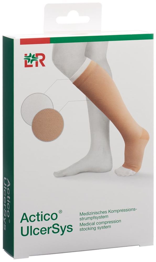 ACTICO UlcerSys XL Lång Kompressionsstrumpa | Compression