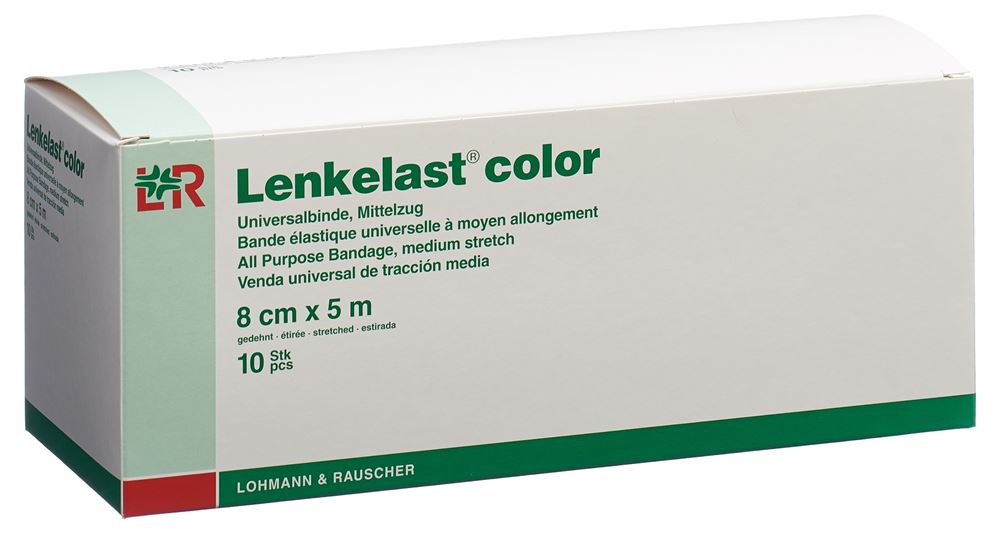 LENKELAST color Mitt Universalb 8x5m Vert 10p | Bandage