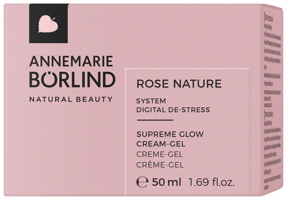 BORLIND ROSE NATURE Crème Gel Éclat 50ml | Hydratation