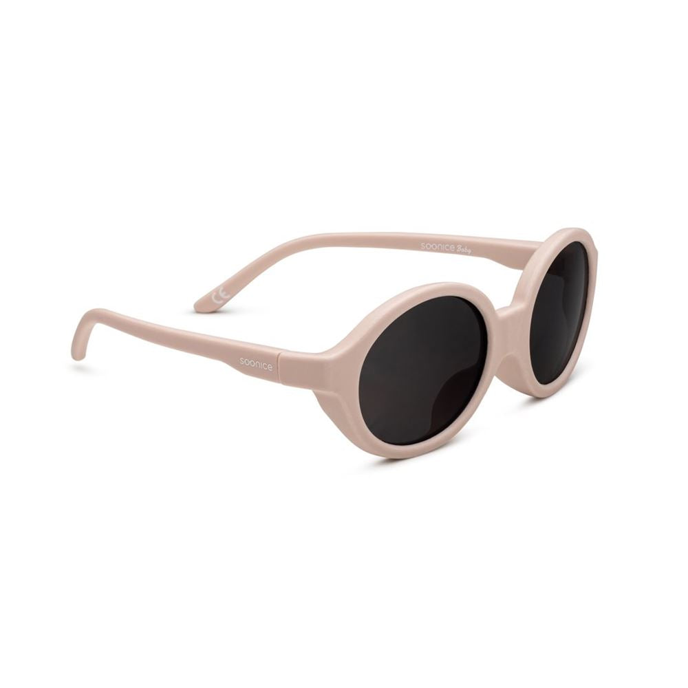SOONICE Lunettes de Soleil Bébé Rose 0-2 ans | Protection UV