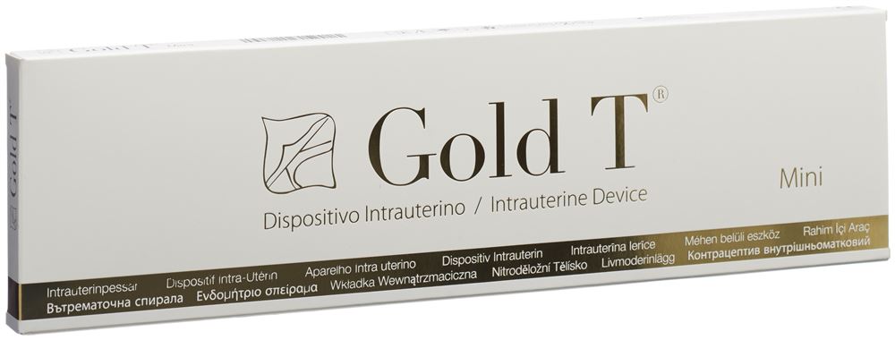 GOLD T Stérilet Intra-utérin Mini | Contraception