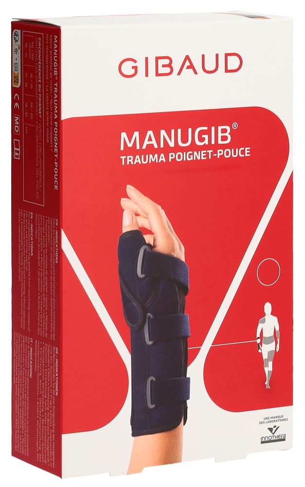 GIBAUD Manugib Trauma Pouce 0L 10-14cm | Stabilité