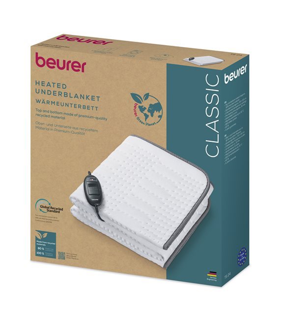 BEURER TS 24 Green Planet Chauffe-matelas | Confort Douillet