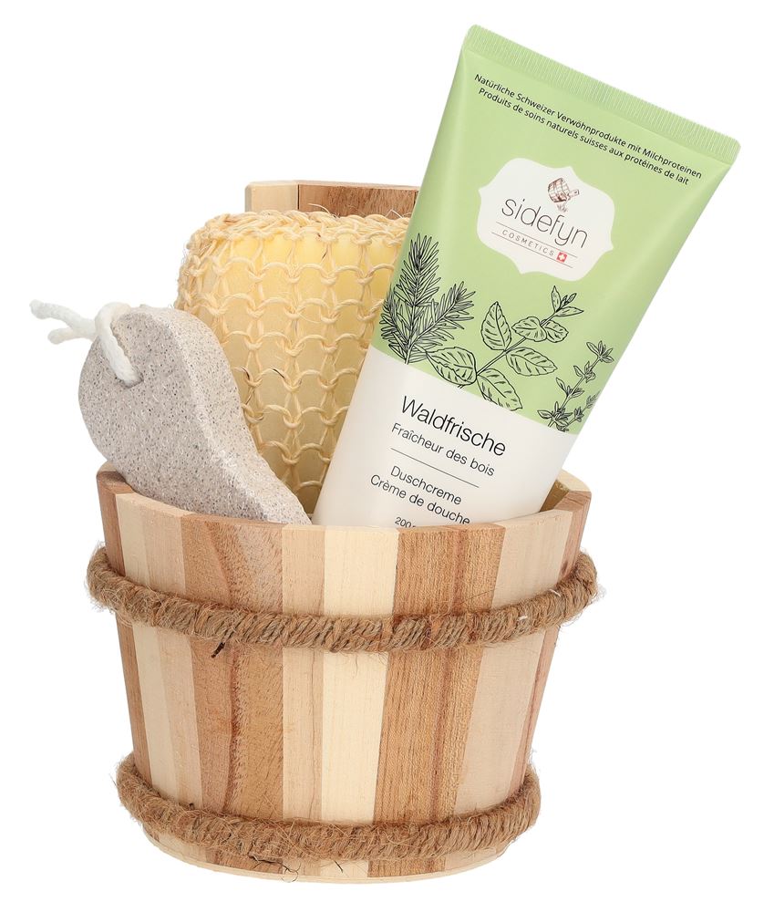 SIDEFYN Coffret Bois Duschcreme Forêt | Cadeau