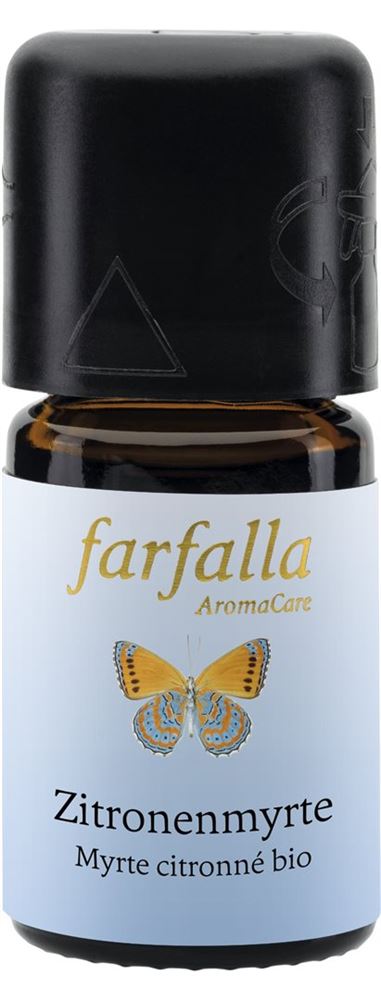 FARFALLA Huile Essentielle Citron Myrte Bio 5ml | Énergisante