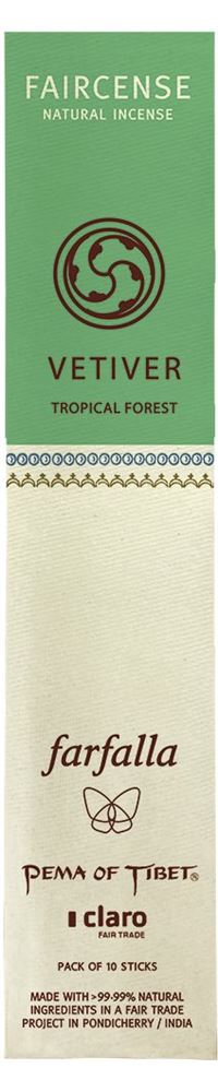 FARFALLA Encens Faircense Vetiver Tr Forest | Ambiance