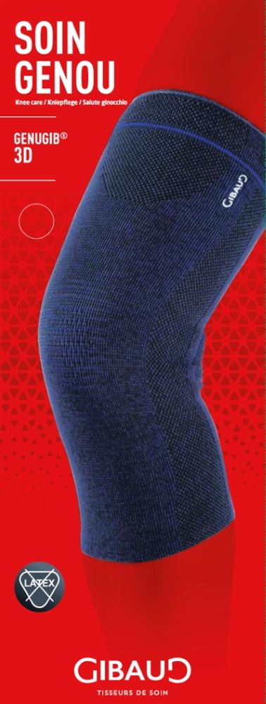 GIBAUD Genugib 3D Genouillère Gr4 43-48cm | Confort