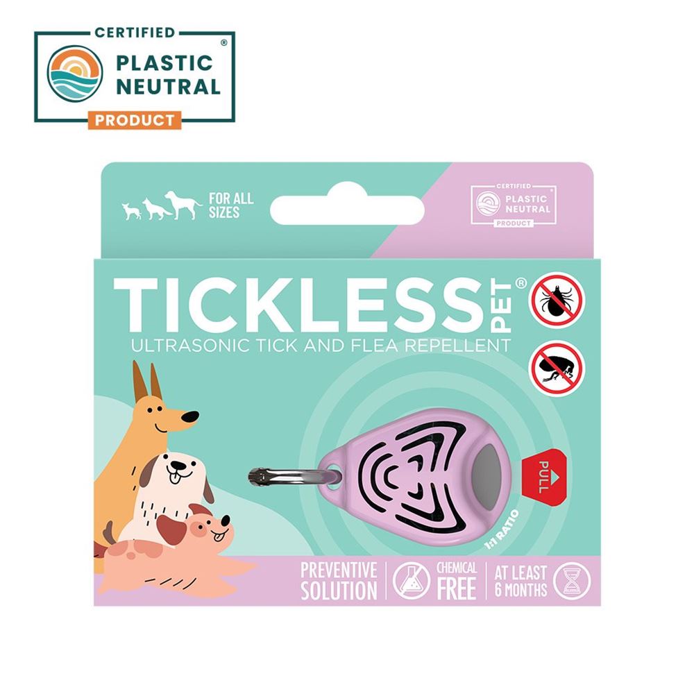 TICKLESS Pet Anti-Tiques Rose | Protection