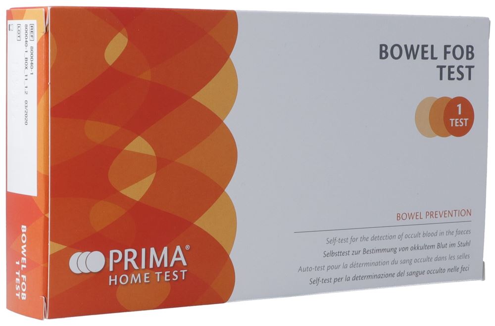 PRIMA HOME TEST Bowel FOB | Test Saignement