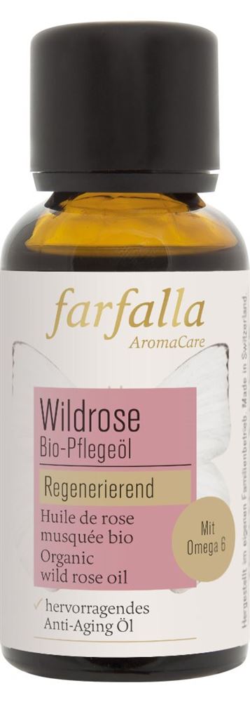 FARFALLA Huile de rose musquée bio Huile 30ml | Régénérante