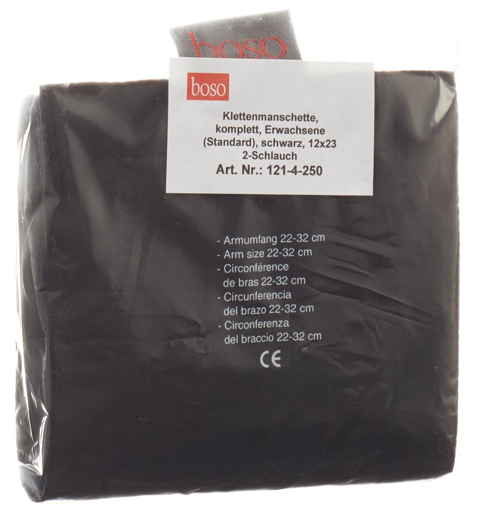 BOSO Brassard velcro 2 tubes Standard | Ajustement