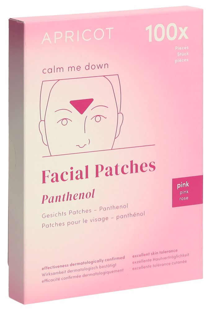 APRICOT Patchs Visage Calm Me Down | Apaisant 100 pièces