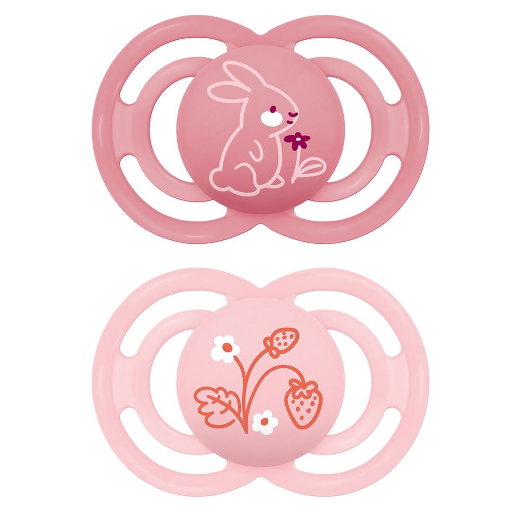 MAM Perfect Sucette Silicone 16-36m Fille 2 pièces | Confort