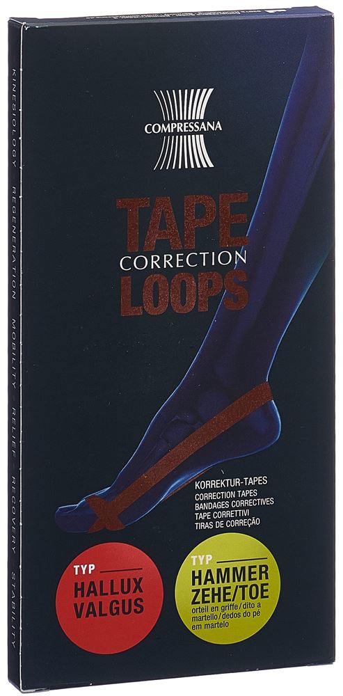 COMPRESSANA TAPE LOOPS GrVI diamant 1 Paire | Compression