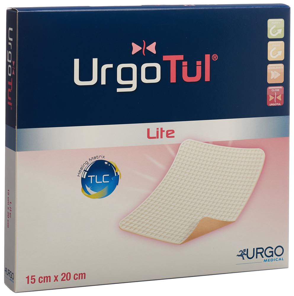 URGOTUL Lite Pansement 15x20cm | 5 pièces