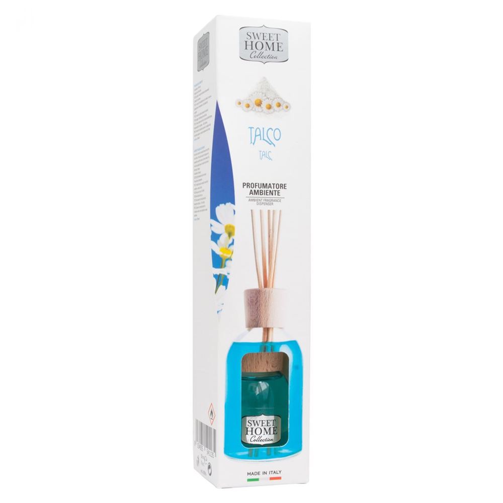 SWEET HOME Diffuseur Talc 100ml | Fraîcheur Douce
