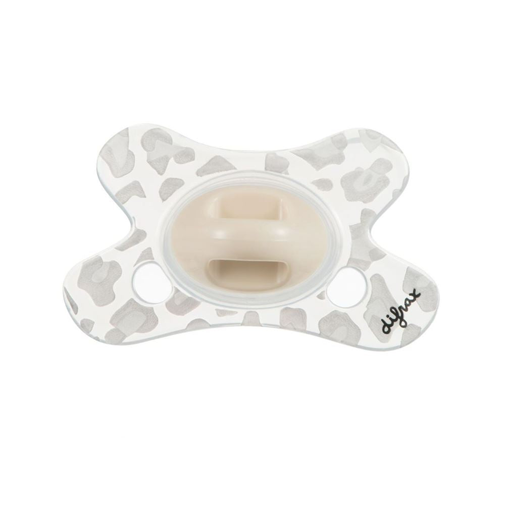 DIFRAX Nuggi Natural 0-6M SE Silicone Sucette | Bébé