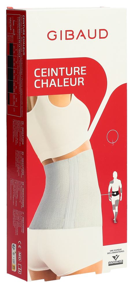 GIBAUD CHALEUR Ceinture XL 25cm Écru | Chaleur