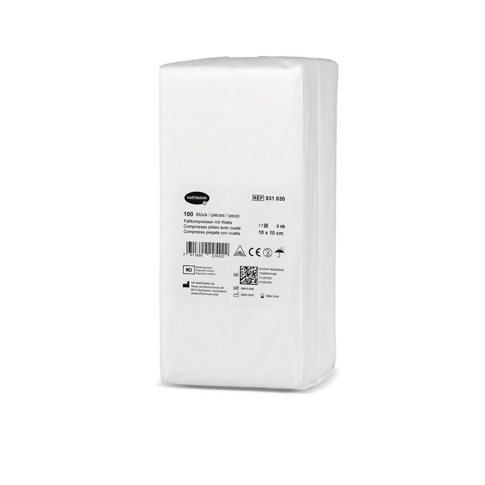 IVF Compresse pliée T17 10x10cm | 8 sachets