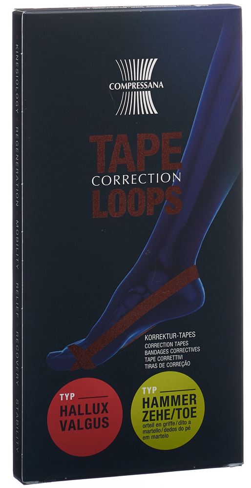 COMPRESSANA TAPE LOOPS GrIV diamant 1 Paire | Bande