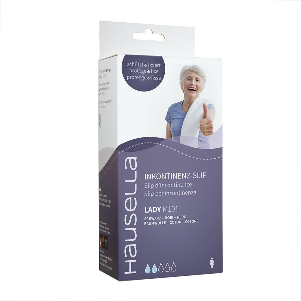 HAUSELLA Inkon-Slip Lady M101 XL Noir | Confort