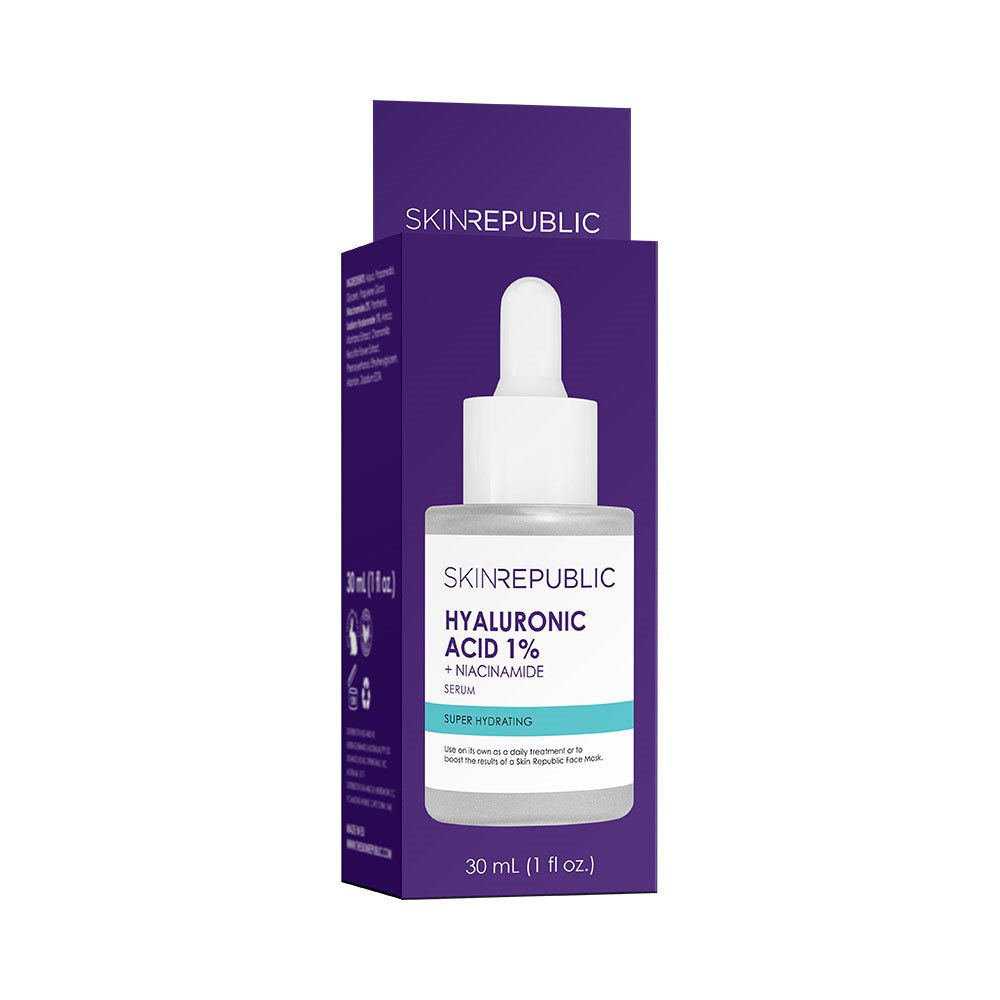SKIN REPUBLIC Sérum Acide Hyalur 1% 30ml | Hydratation