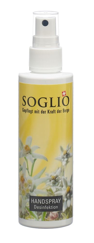 SOGLIO Spray Mains Spray 100ml | Hygiène