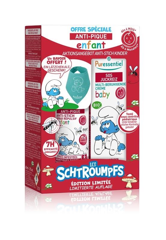 PURESSENTIEL Anti-Pique Schtroumpfs 50ml | Enfants